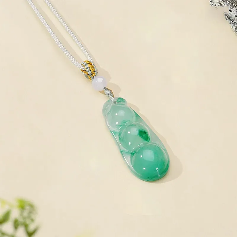 Hkgd African Emerald Necklaces Unisex-4