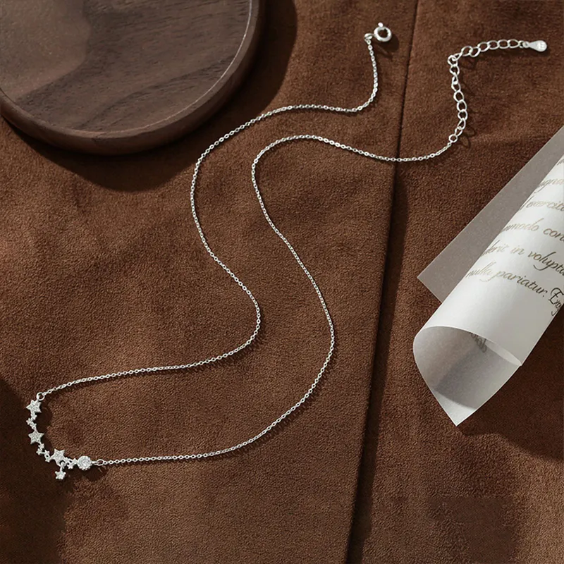 Hkgd 999 Fine Silver Necklaces Women's-3