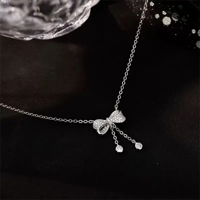 Hkgd S925 Silver Necklaces Women's-3