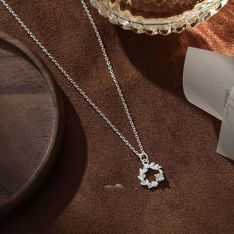 Hkgd S999 Fine Silver Necklaces Women's-3
