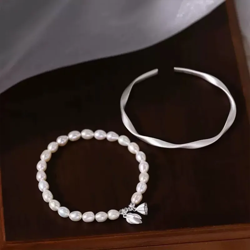 Hkgd S999 Fine Silver Bracelets Unisex-2