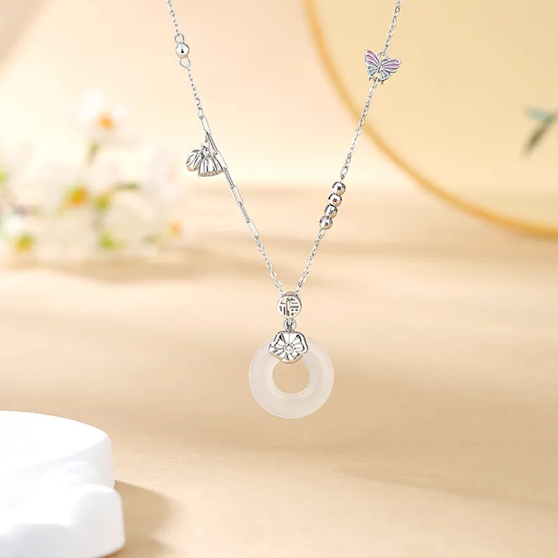 Hkgd Chalcedony Necklaces Women's-2