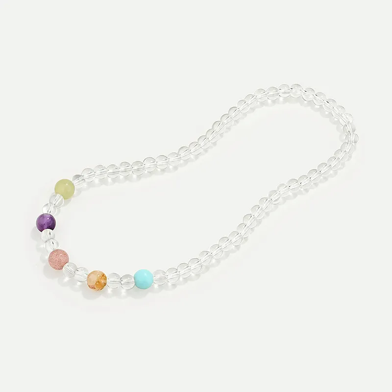 AJIDOU White Crystal Bracelets Women's-2