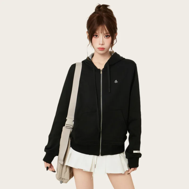 EVPGB Sweatshirts Women's Black Free Rabbit Mirror-5