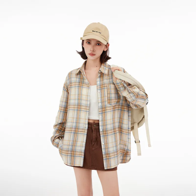 EVPGB Shirts Unisex Brown Shirt Comes With Rabbit Mirror-0
