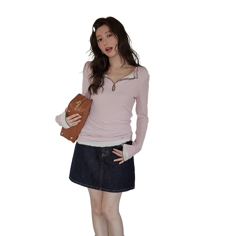 EVPGB Regular T Shirt Women's Pink Purple+Giveaway-3