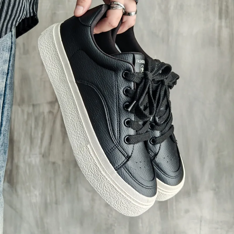 Meiretu Anti Slip Wear Resistant Low Top Skateboard Shoes Men's-1