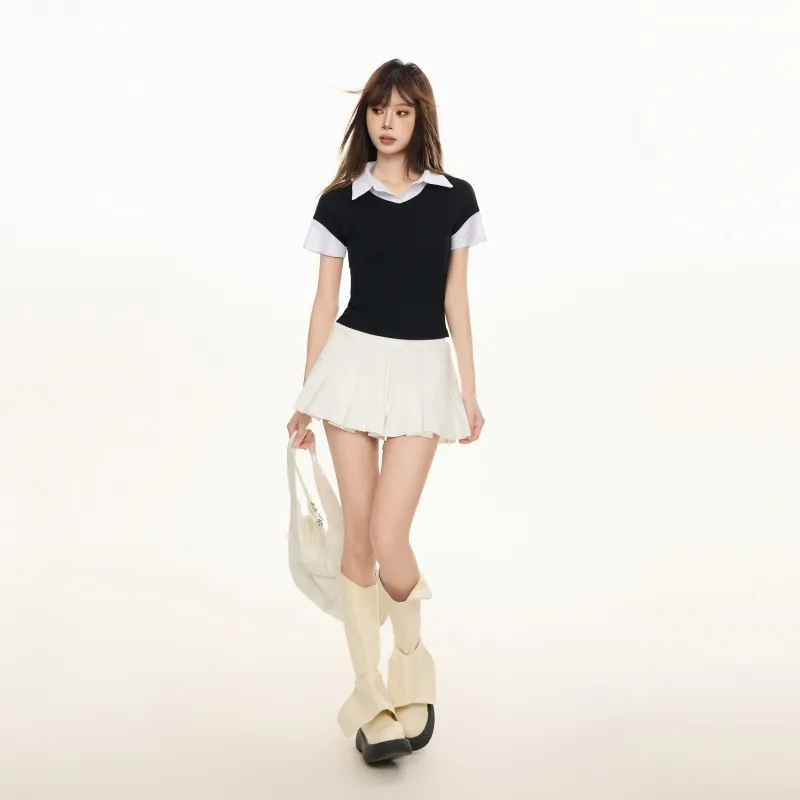 EVPGB Set in Sleeve T Shirt Women's-6