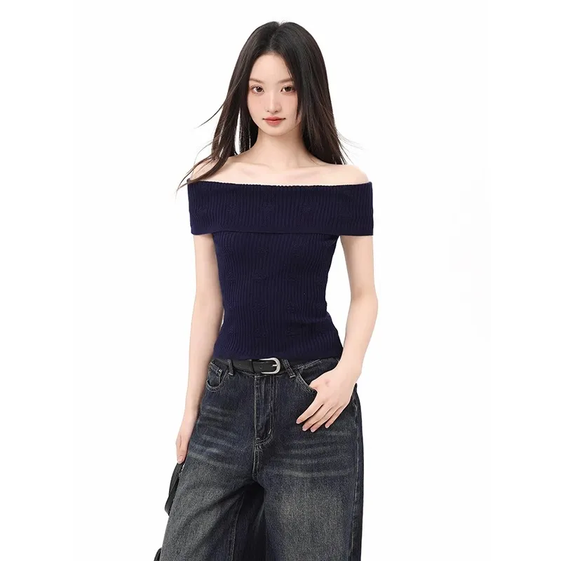 EVPGB Knitwear Women's Navy Blue+Giveaway-1