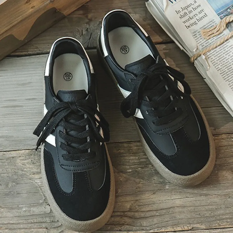 Meiretu Coverage Slip Resistant Low Top Skateboard Shoes Men's-2