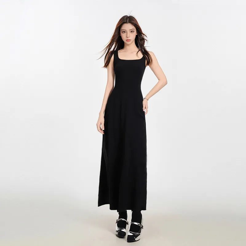 EVPGB Slip Dresses Women's Black-5