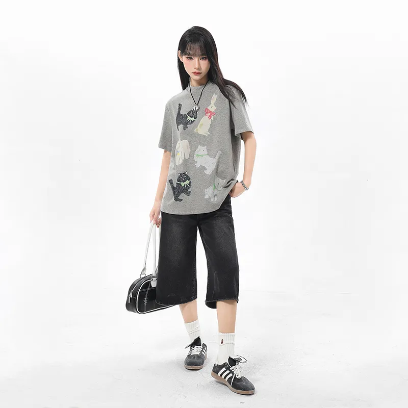 EVPGB Set in Sleeve T Shirt Women's-4