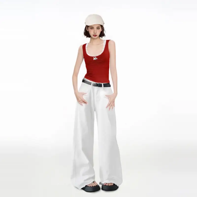 EVPGB Tank Tops Women's Red-4