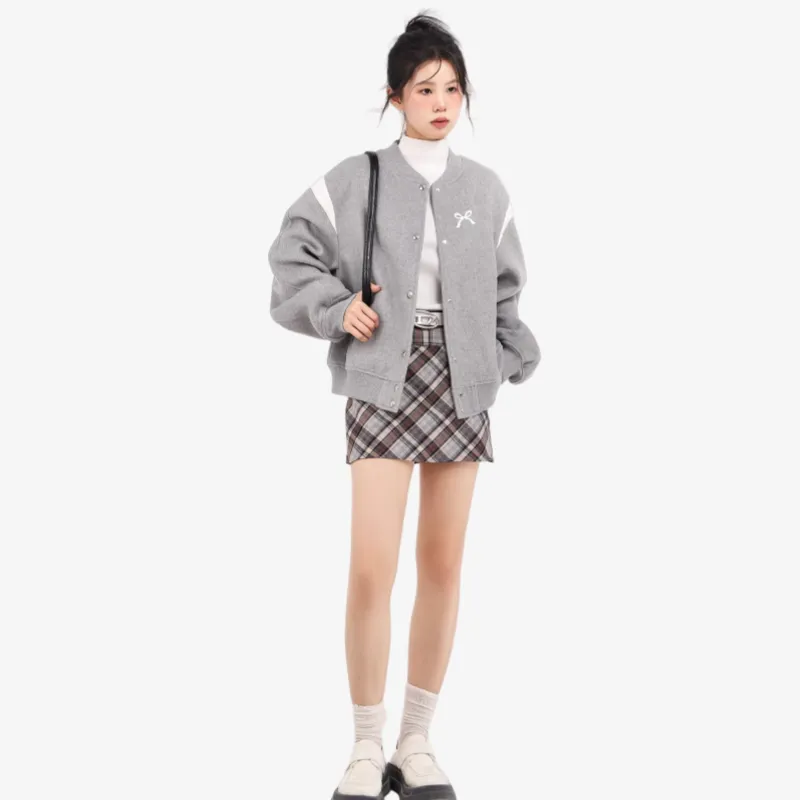 EVPGB Jackets Coats Women's Gray+Giveaway-3