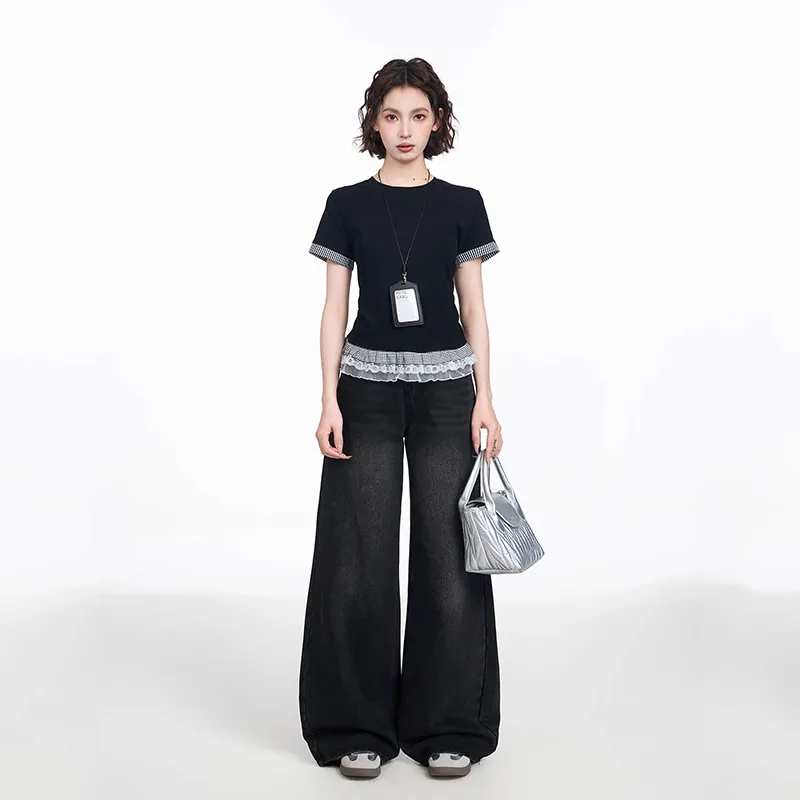 EVPGB Set in Sleeve T Shirt Women's-1