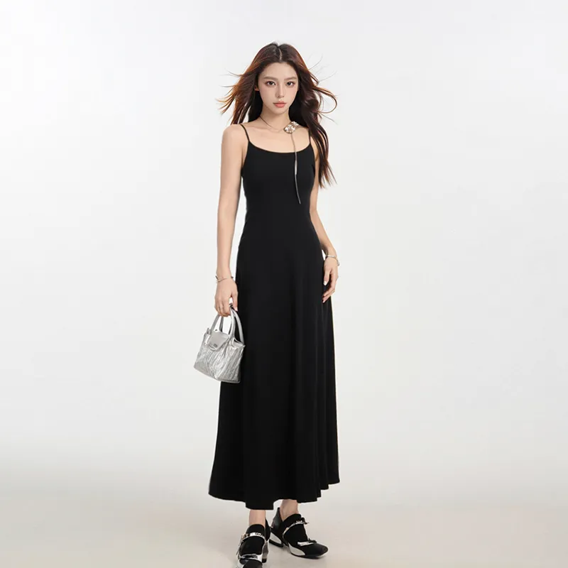 EVPGB Slip Dresses Women's Black-2