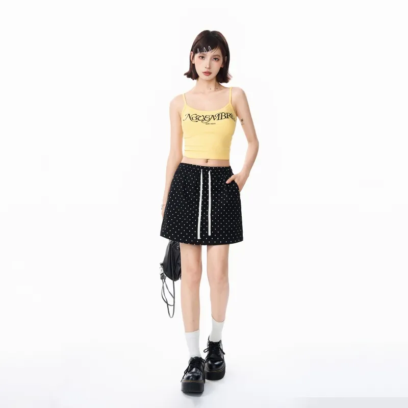 EVPGB Casual Short Skirts Women's Black-3