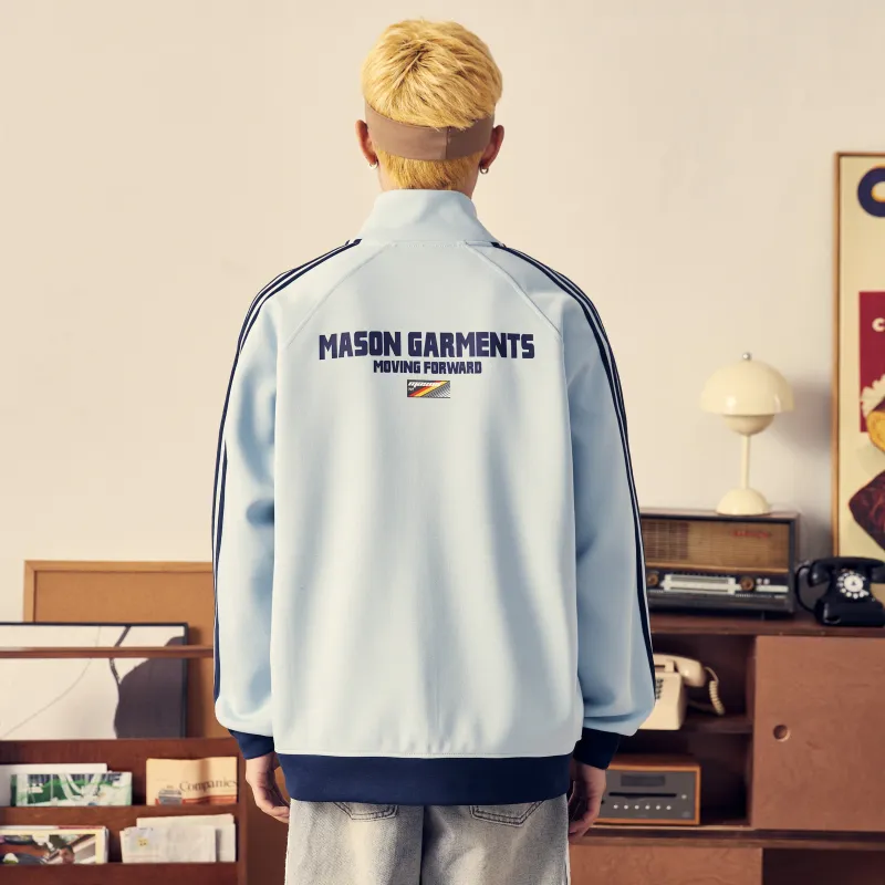 Masongarments Sweatshirt Unisex Light Blue-3