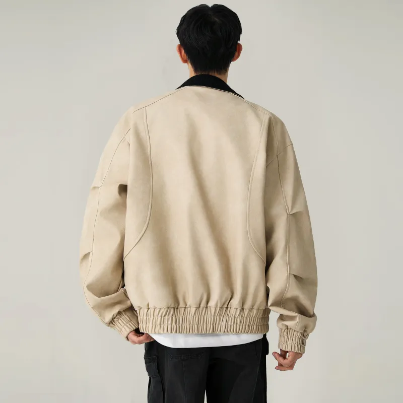 Masongarments Leather Jacket Unisex-5