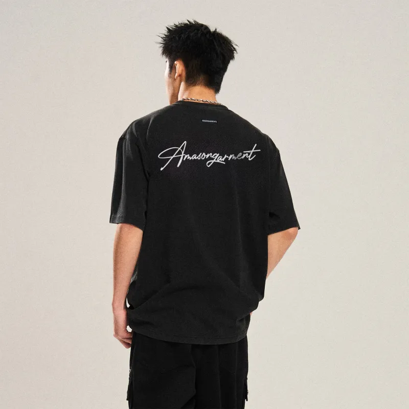 Masongarments T-Shirt Unisex Apricot-6