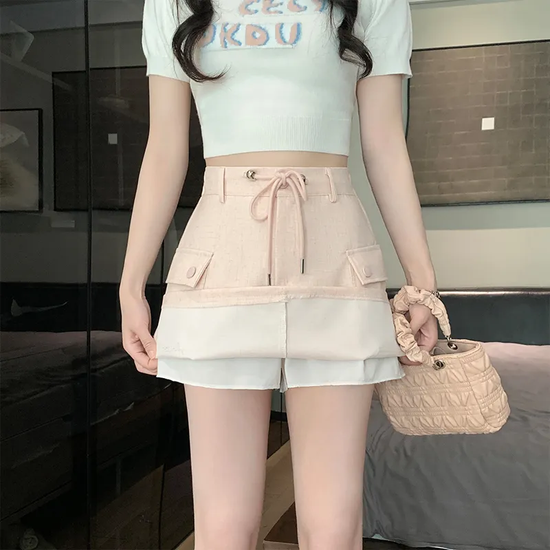 IQC Cargo Short Skirts Women's-14
