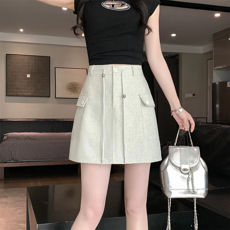 IQC Cargo Short Skirts Women's-8