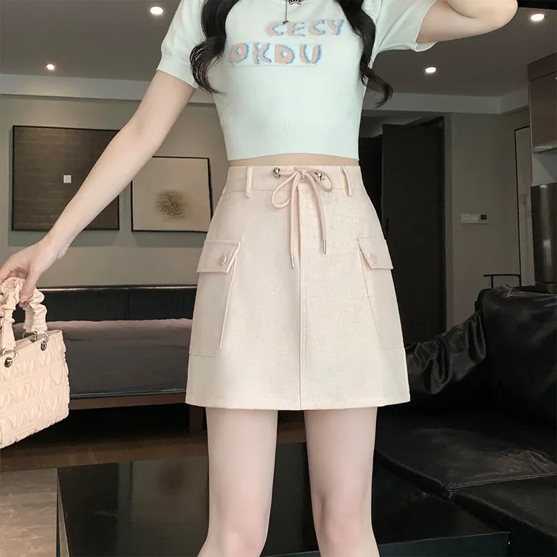 IQC Cargo Short Skirts Women's-12