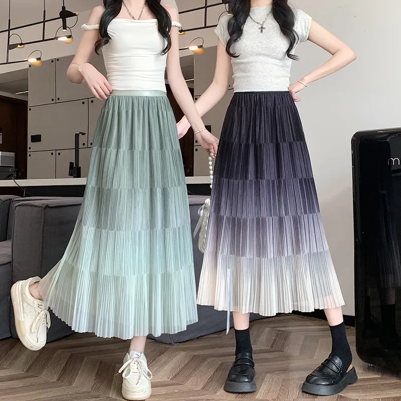 IQC Knit Long Skirts Women's-8