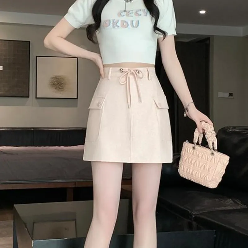 IQC Cargo Short Skirts Women's-13