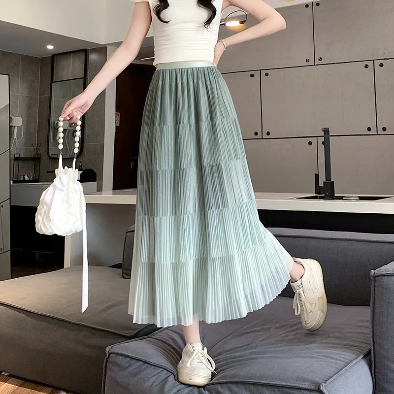 IQC Knit Long Skirts Women's-2