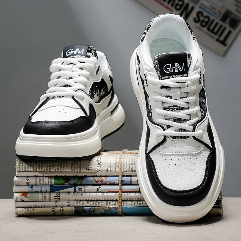 CALIFBULL Slip Resistant, Lightweight, And Breathable Low Top Skateboard Shoes Men's-2