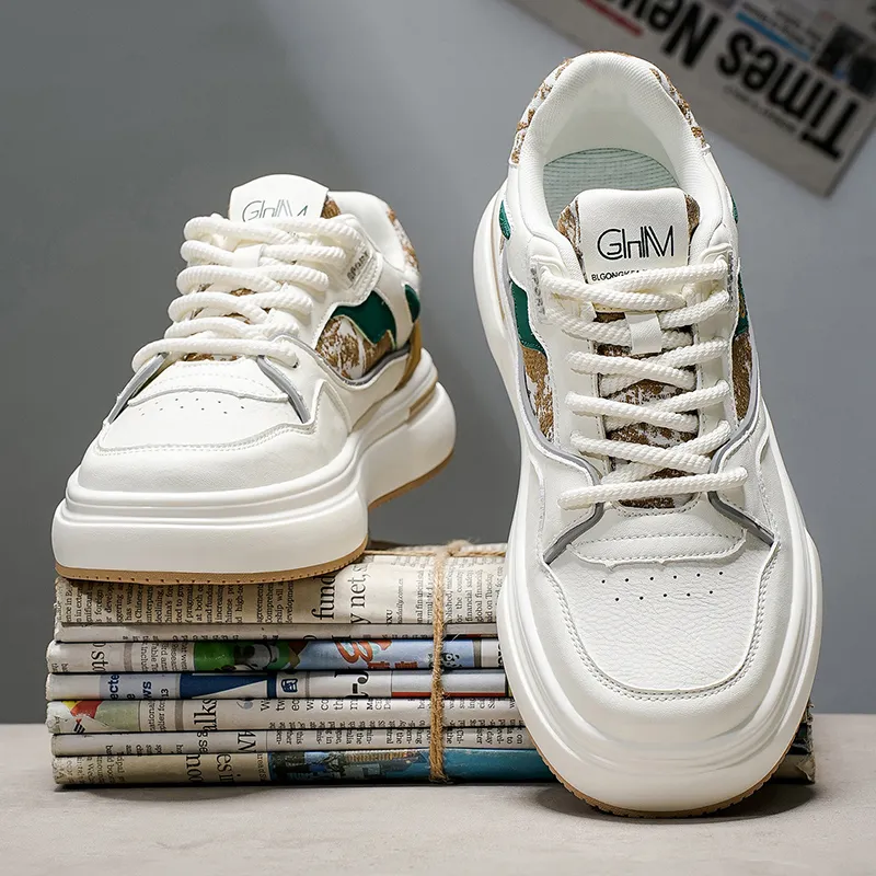 CALIFBULL Slip Resistant, Lightweight, And Breathable Low Top Skateboard Shoes Men's-8