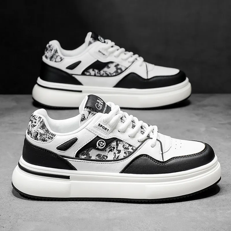 CALIFBULL Slip Resistant, Lightweight, And Breathable Low Top Skateboard Shoes Men's-4