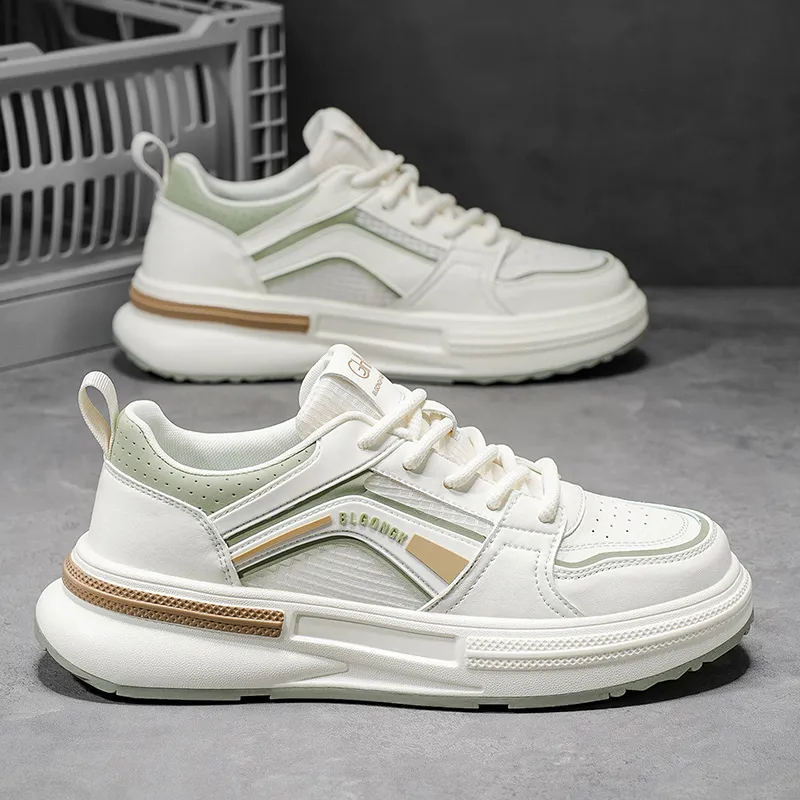 CALIFBULL Breathable Lightweight Height Increasing Low Top Casual Shoes Men's-2