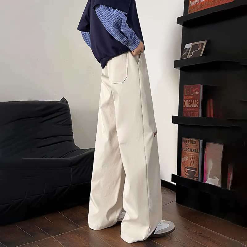 PANDA ADEVIL Teenagers Loose Fit Straight Fit Casual Sports Pants Unisex-33