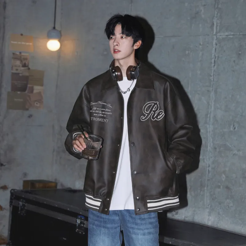 ACUOD BY CHANU Leather Jacket Unisex-7