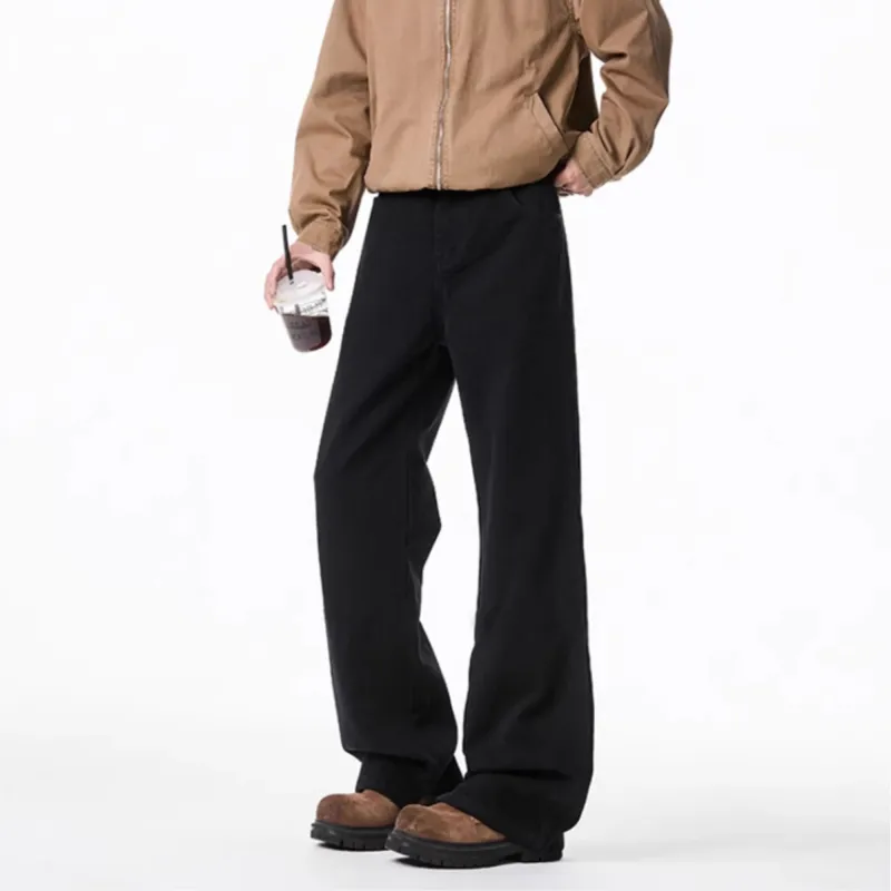 ACUOD BY CHANU Trendy Brand Bootcut Pants With Design Sensation Loose Fit Casual Pants Unisex-8