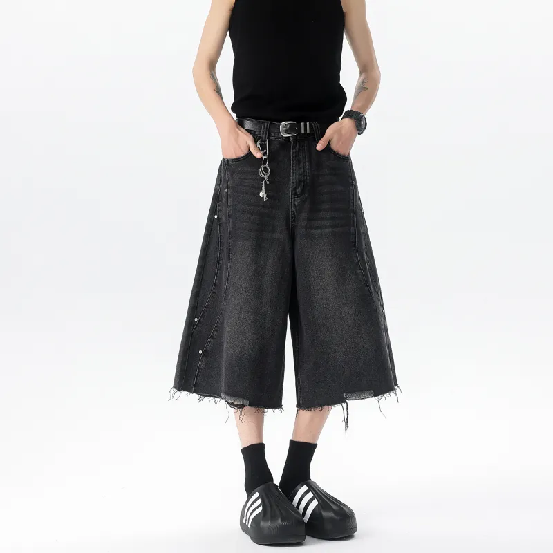 ACUOD BY CHANU Denim Shorts Unisex-3