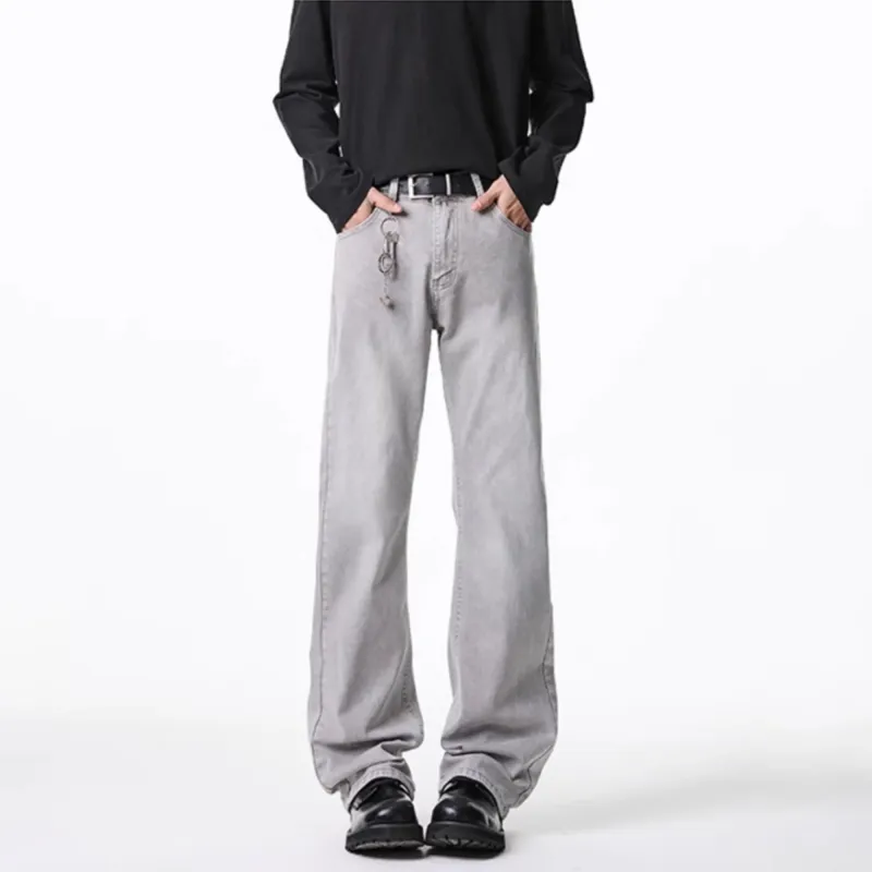 ACUOD BY CHANU Trendy Brand Bootcut Pants With Design Sensation Loose Fit Casual Pants Unisex-11
