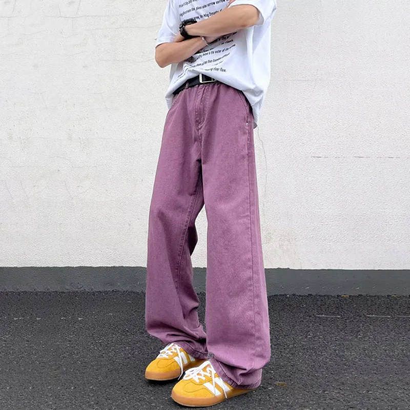 ACUOD BY CHANU Jeans Unisex Fuchsia-3