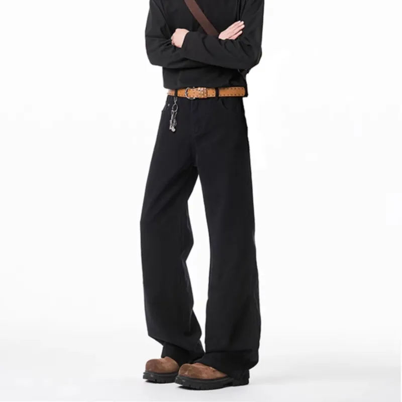 ACUOD BY CHANU Trendy Brand Bootcut Pants With Design Sensation Loose Fit Casual Pants Unisex-9