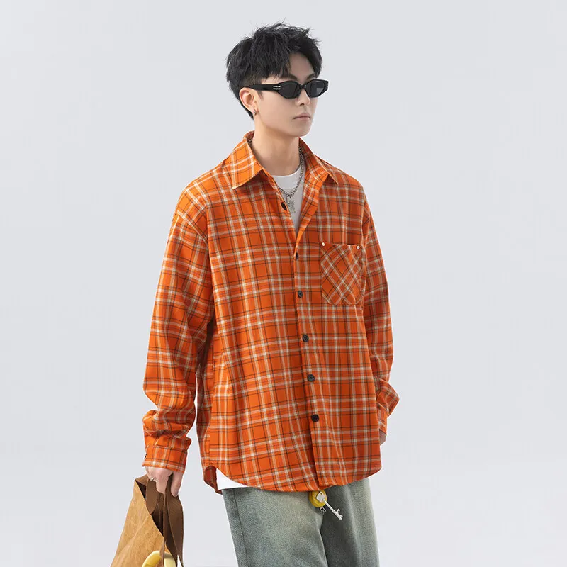 Lulifama Fashion Shirt Unisex Active Orange-13