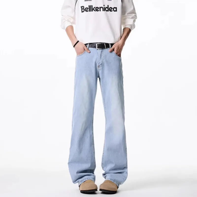 ACUOD BY CHANU Trendy Brand Bootcut Pants With Design Sensation Loose Fit Casual Pants Unisex-14