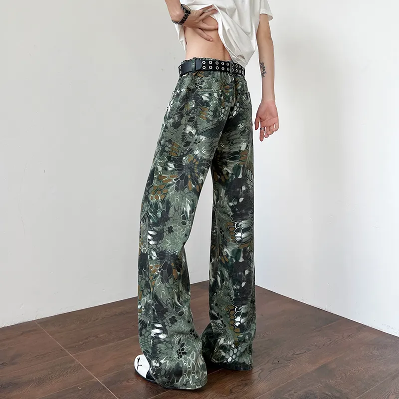 TESTUNG Jeans Unisex Army Green-3