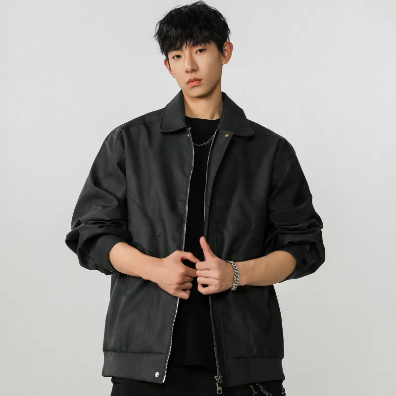 ACUOD BY CHANU Leather Jacket Unisex-3