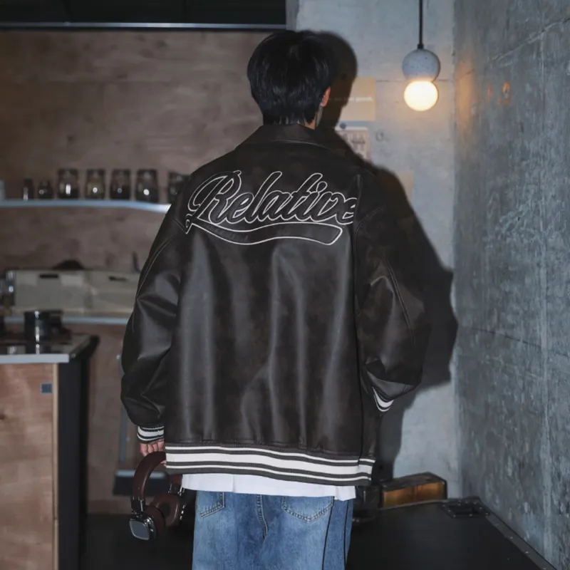 ACUOD BY CHANU Leather Jacket Unisex-9