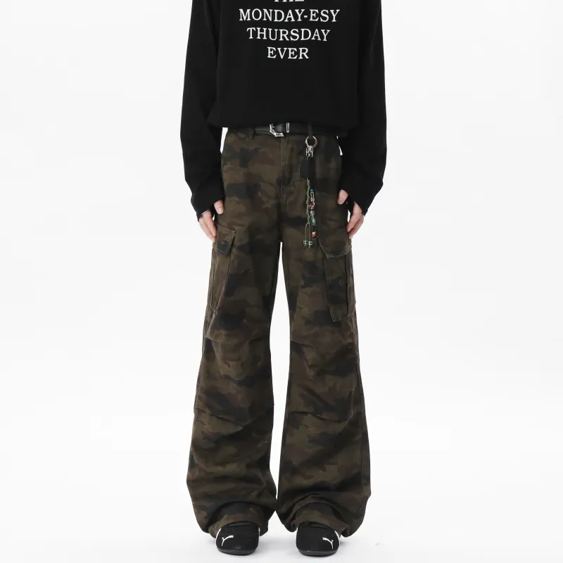 ACUOD BY CHANU Jeans Unisex Camouflage-2