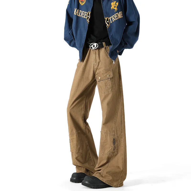 M MAICCO Cargo Pants Unisex Khaki-2