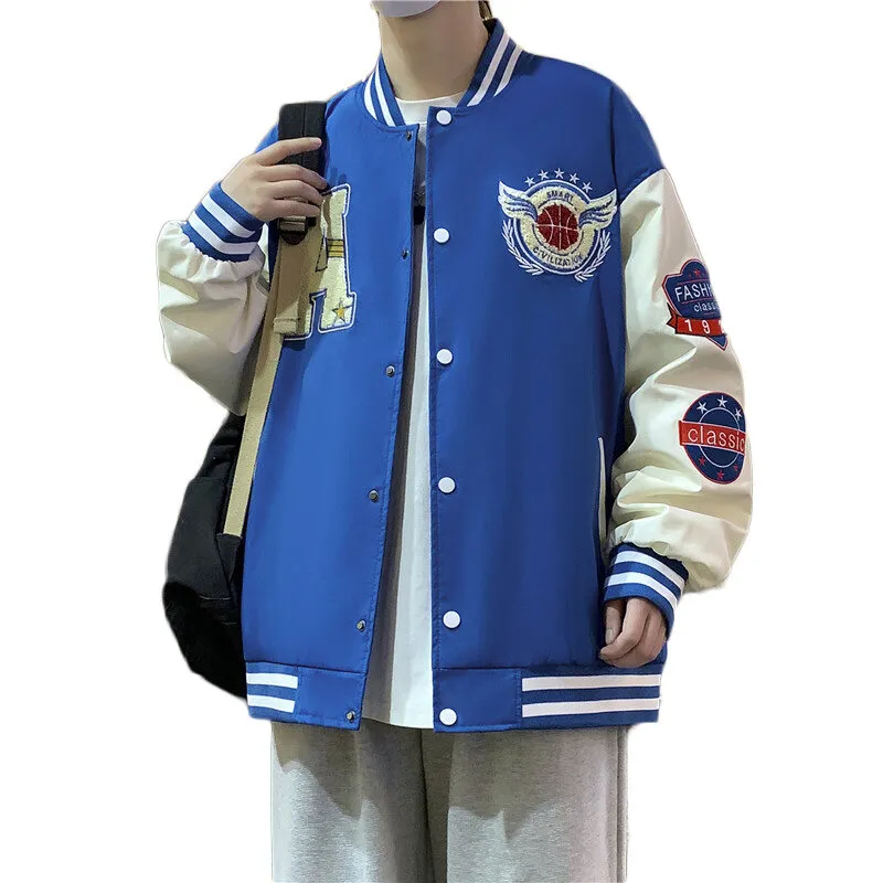 ACUOD BY CHANU Baseball Jacket Unisex Gray-13