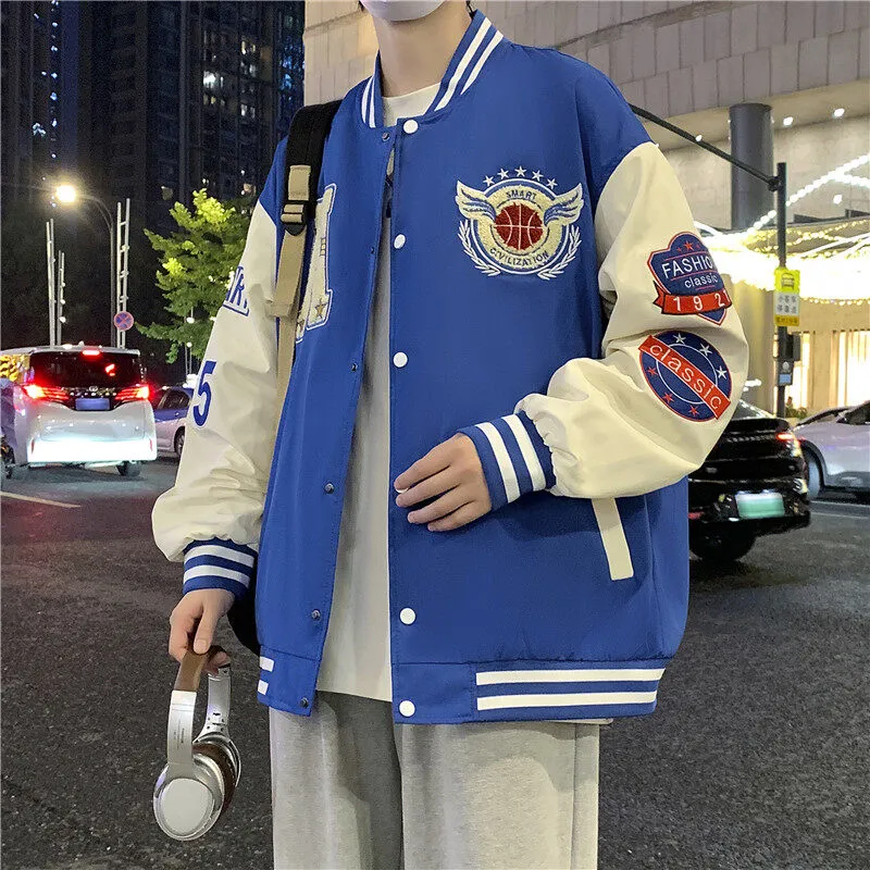 ACUOD BY CHANU Baseball Jacket Unisex Gray-12